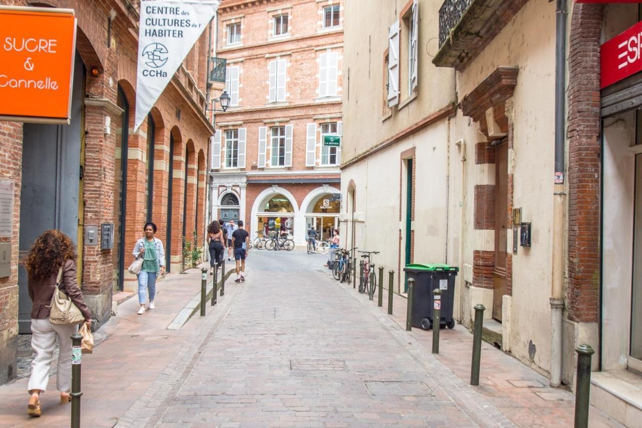 Le Petit Capitole - Studio Renove A 2 Pas Du Capitole Toulouse Exteriér fotografie